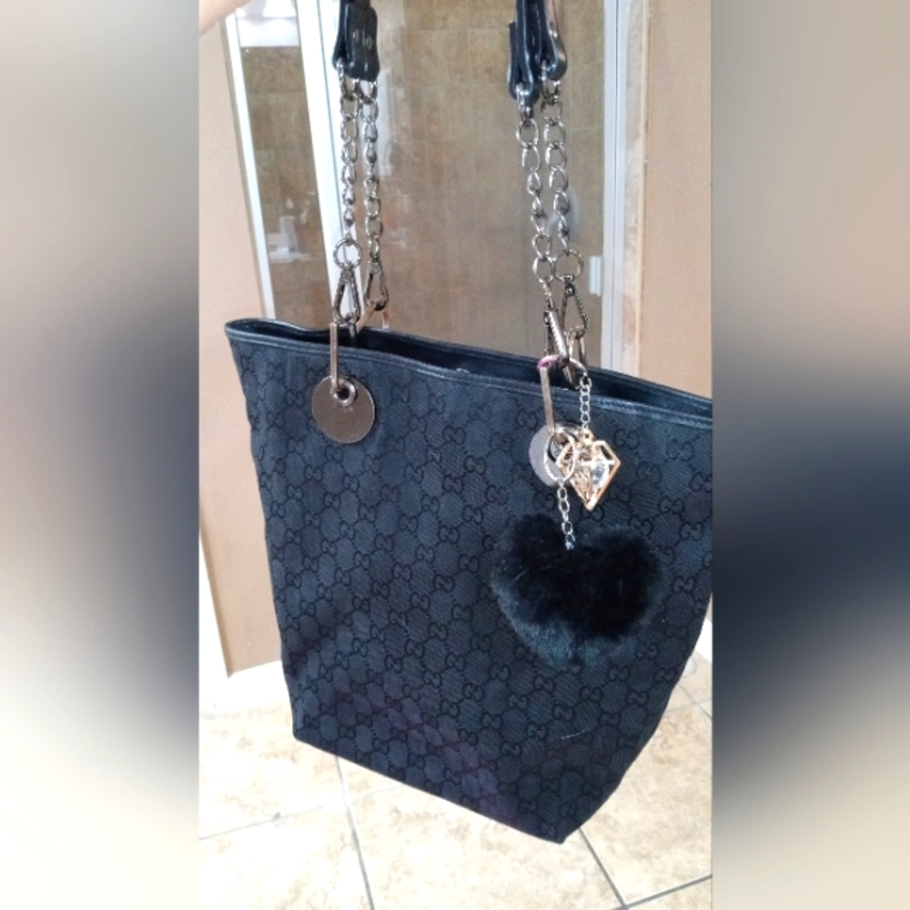 Gucci Monogram Tote Bag with Box